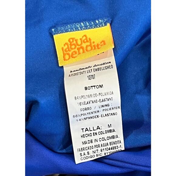 Agua Bendita Lily Bikini Bottoms Size Medium - Picture 6 of 9